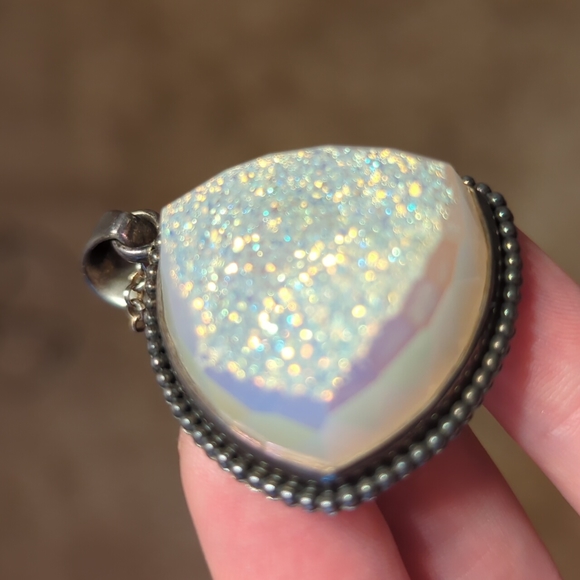 Druzy Quarts 925 necklace 😍🤩 - Picture 8 of 8